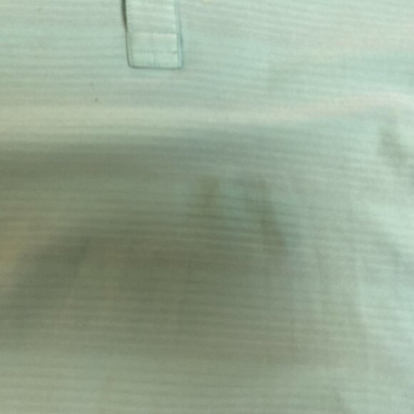 TravisMathew Mens Polo Shirt Size XL Light Blue Striped Short Sleeve Polyester B - Picture 6 of 8